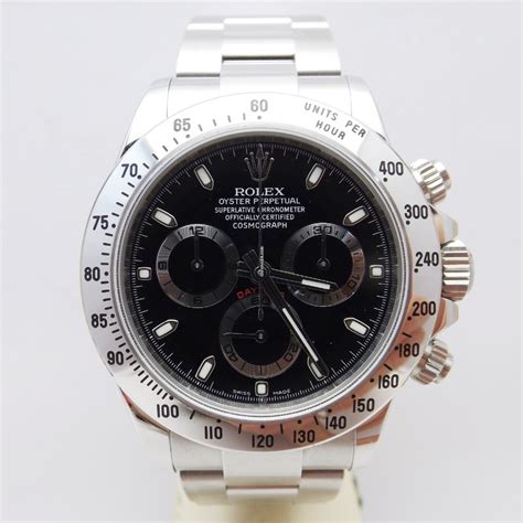 Vendesi Rolex Daytona ref. 116520 black 2015 Chromalight